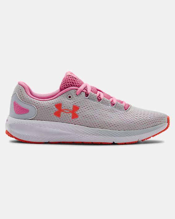 Women's UA Charged Pursuit 2 Running Shoes, Gray, pdpMainDesktop image number 0